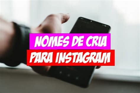 vulgos de cria para instagram|54 nomes de cria para Instagram (feminino e masculino)